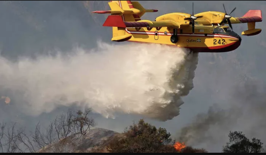 Combate a incêndios florestais