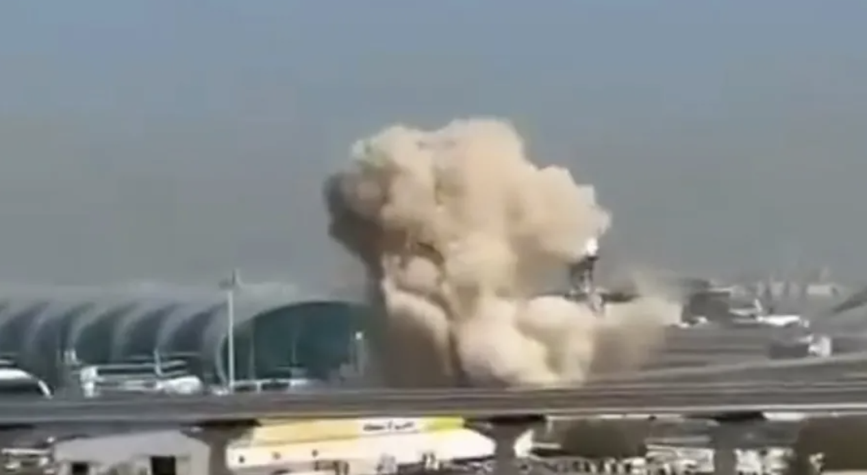 Aeroporto do Dubai Explosão