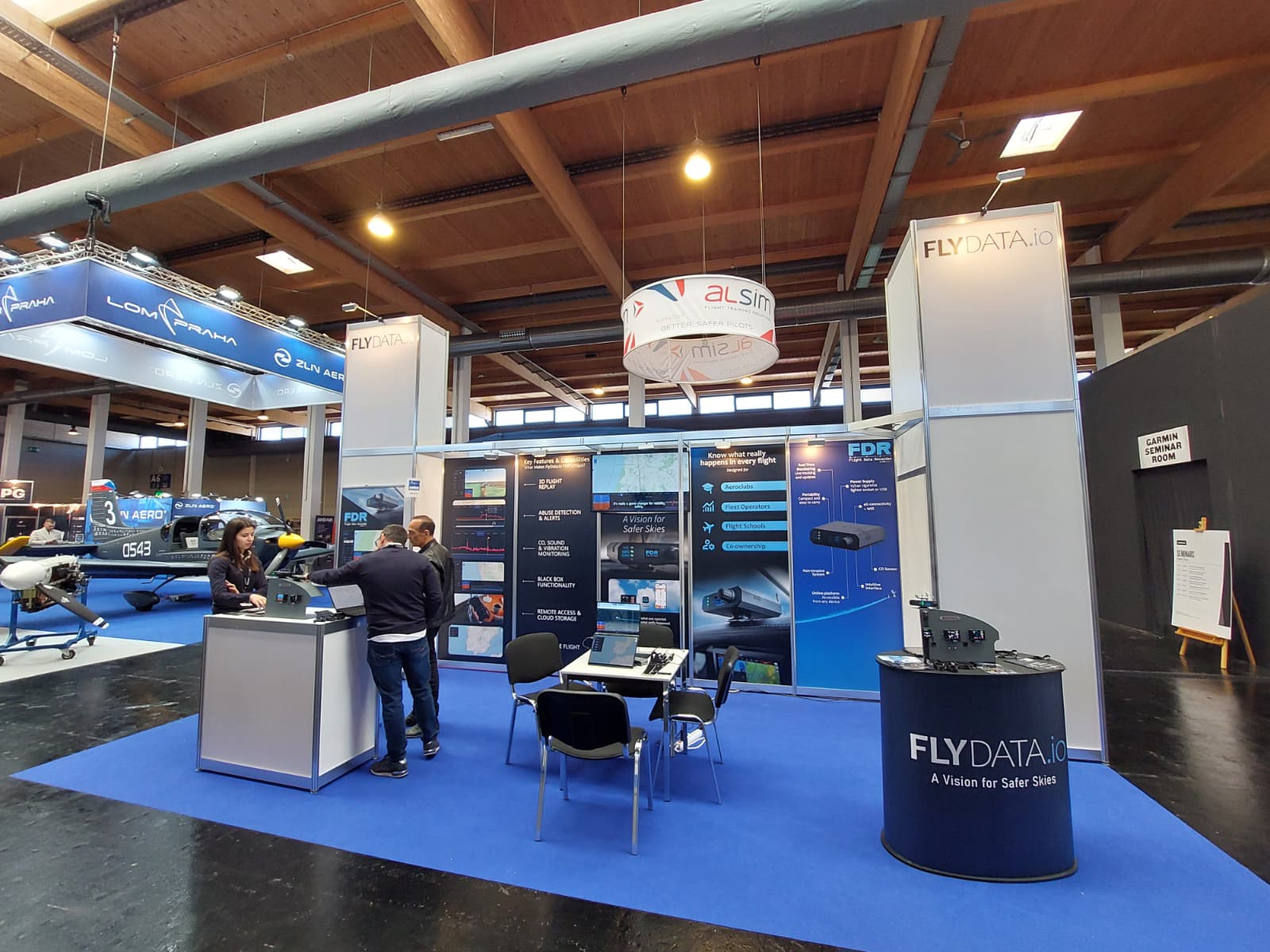 Startup portuguesa FlyData.io apresenta tecnologia que transforma dados de voo em decisões operacionais na AERO 2026