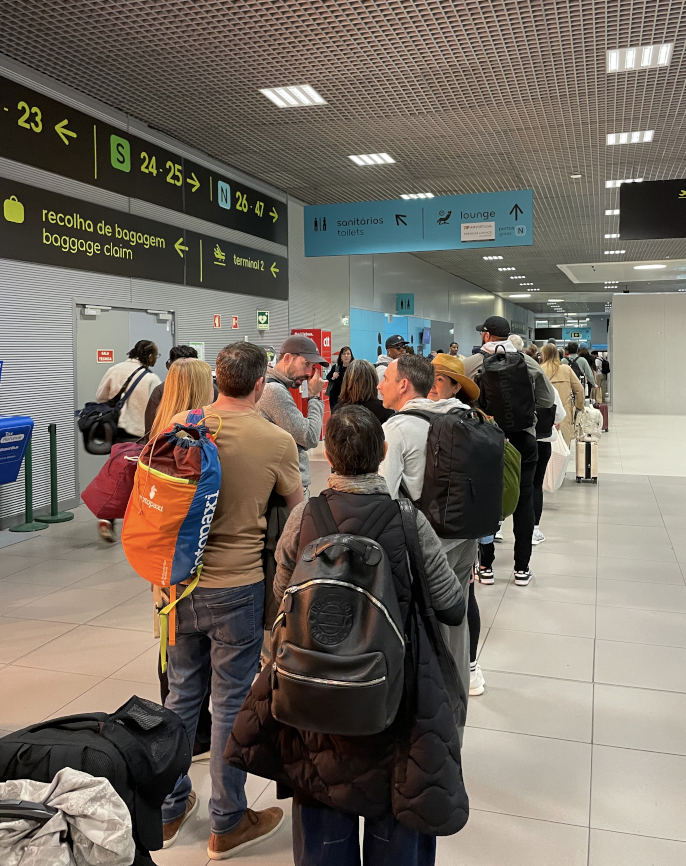 Filas Aeroporto de Lisboa