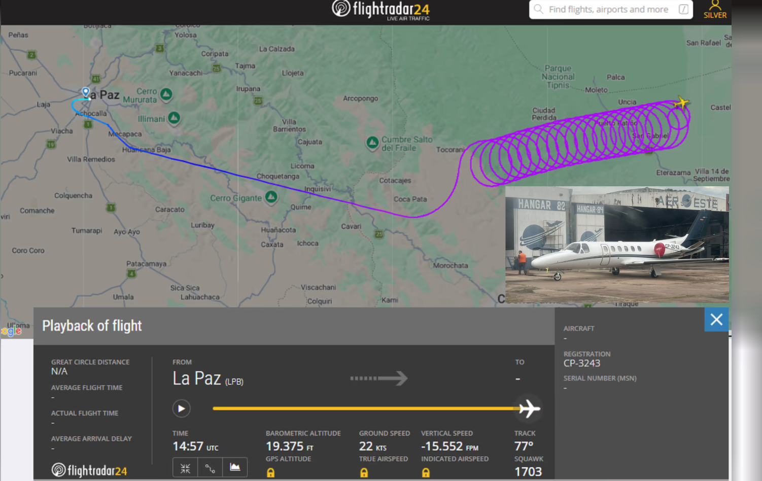 Cessna Citation 550 Crash