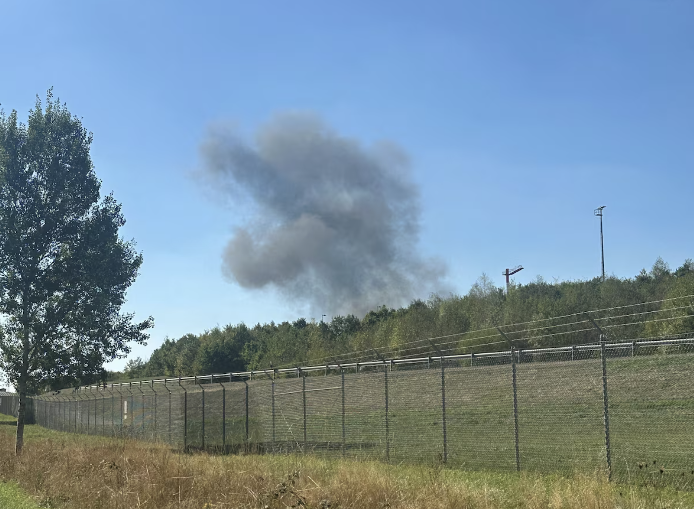 USAF F-16 Crash